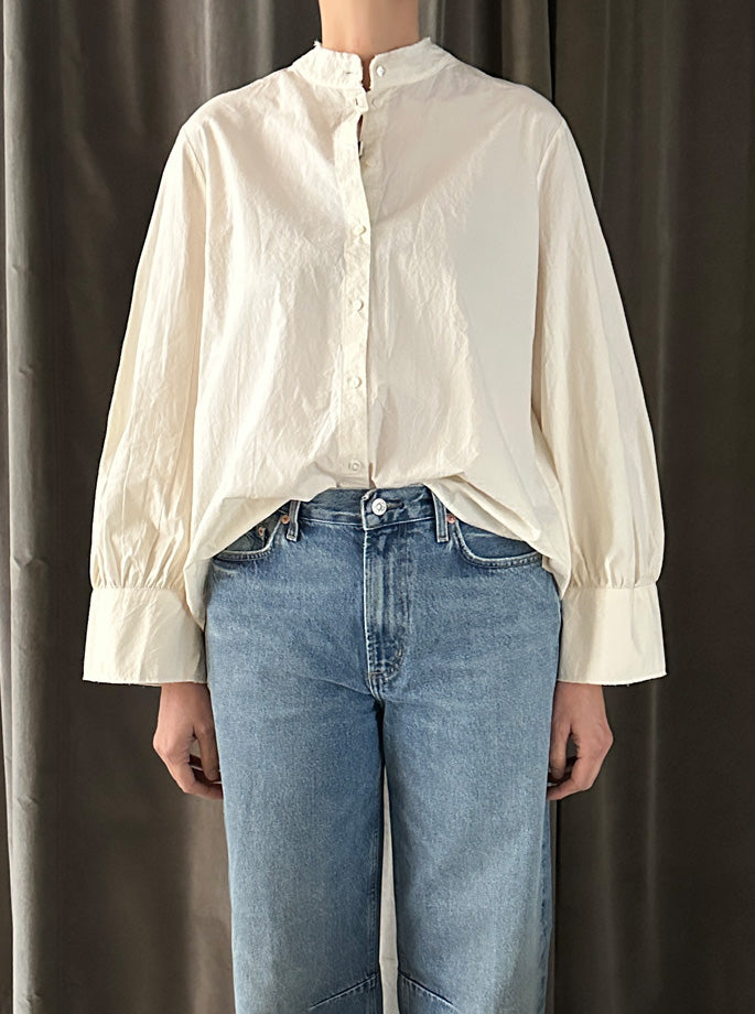 Momoni - Franklin Skjorte Panna - creme