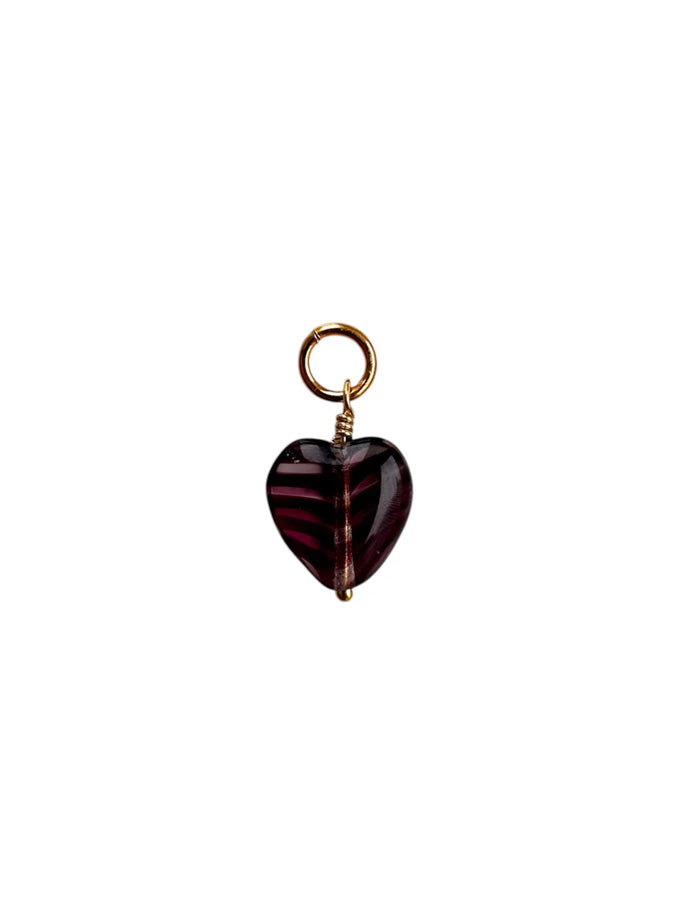 Pico - French Heart blackberry stripe
