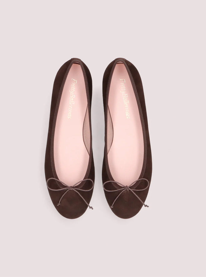 Pretty Ballerinas - mørkebrun ballerina