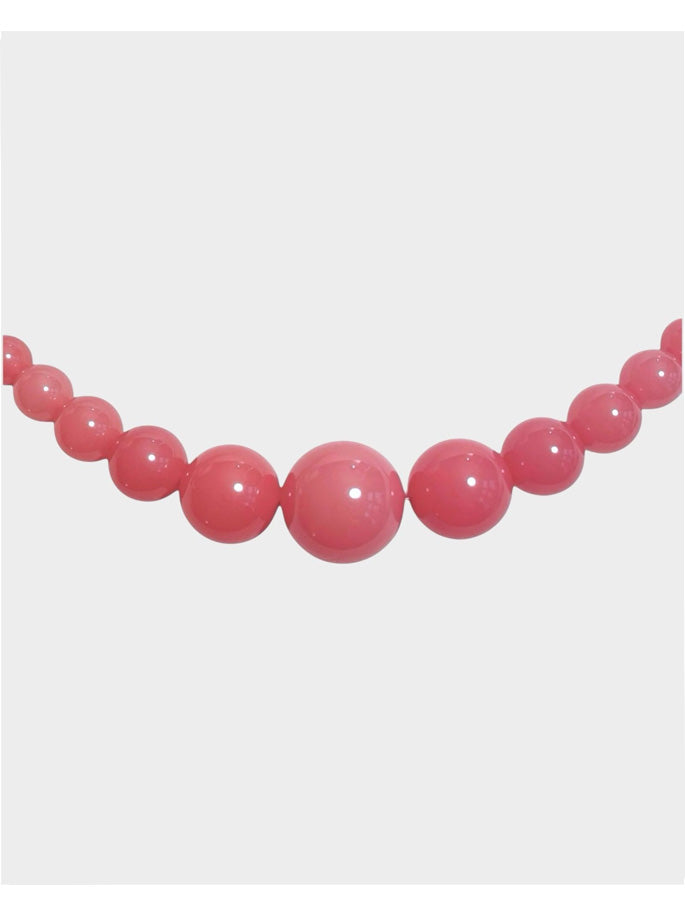 Lemonade - Mega Halskæde Pink Hibiscus