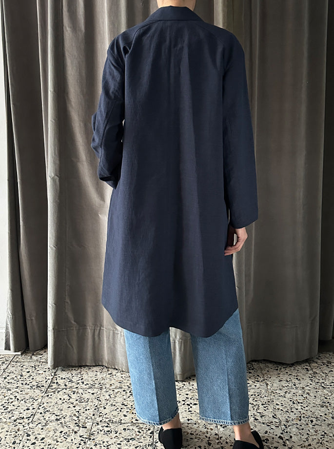 Pomandere - 6195 Frakke Night Blue