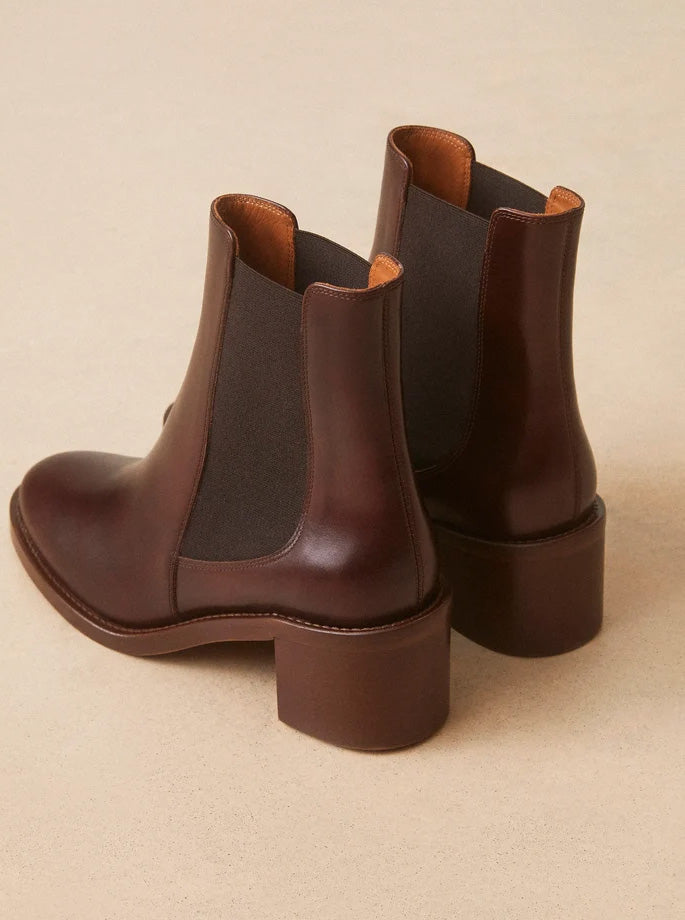 Rivecour - Bottines n°289 Mørkebrun