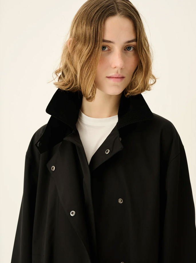 Rue De Tokyo - Cimana Heavy Trench Sort