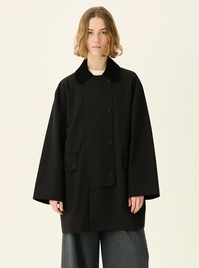 Rue De Tokyo - Cimana Heavy Trench Sort