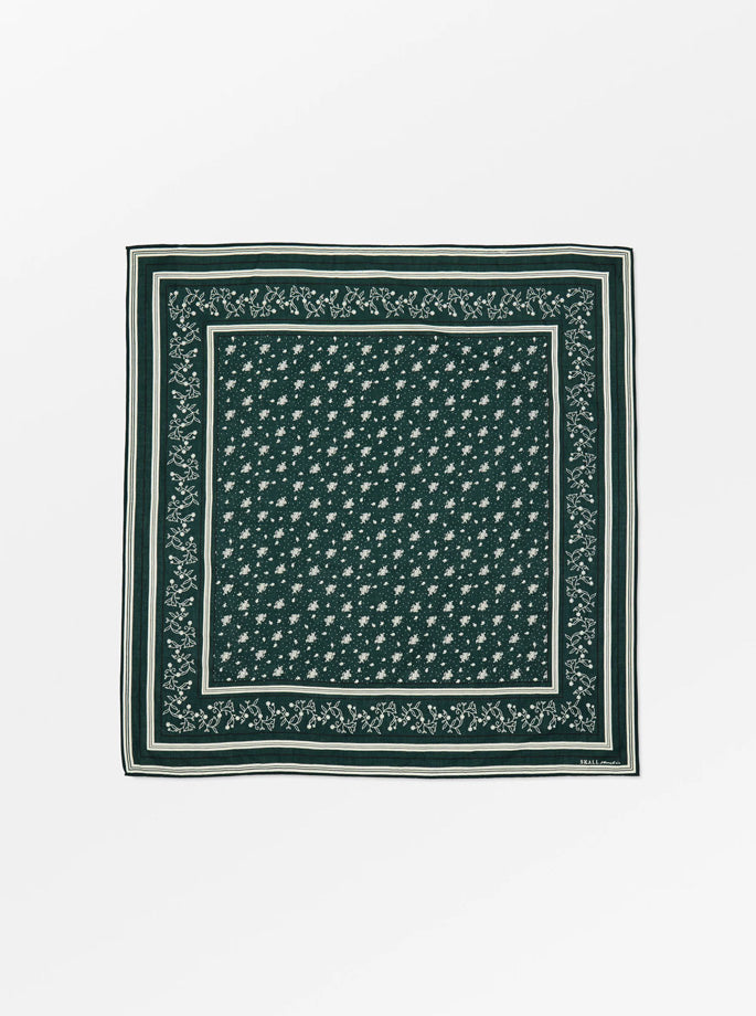 Skall Studio - classic scarf pine green