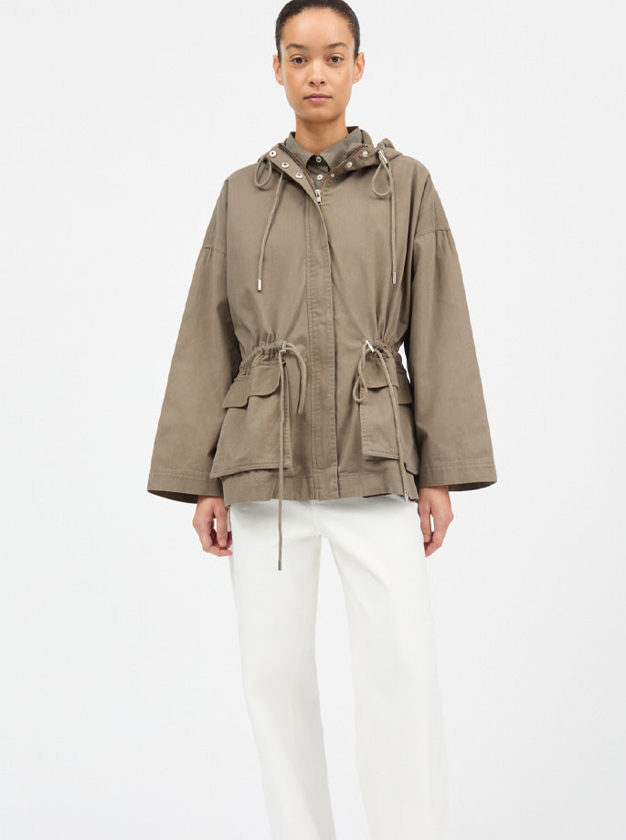 Skall - Garden Parka Jakke Khaki