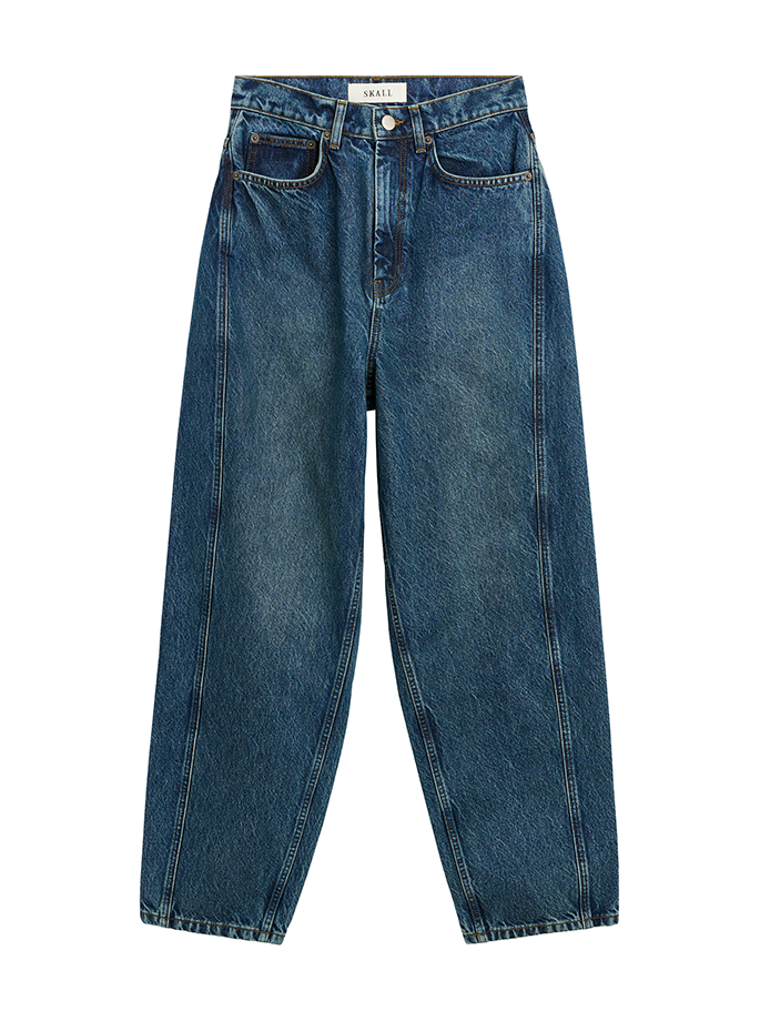 Skall - Bille barrel jeans i blå