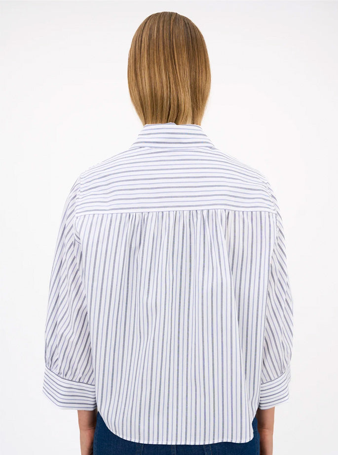 Tomorrow Denim - Hepburn shirt wash Cannes stripe