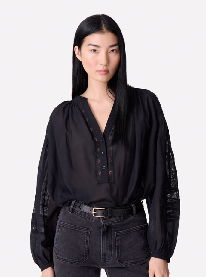 Vanessa Bruno - Nipoa Bluse Noir