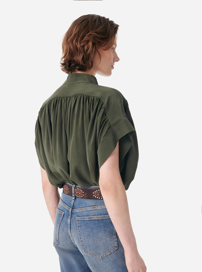 Vanessa Bruno - Cory Bluse Kaki