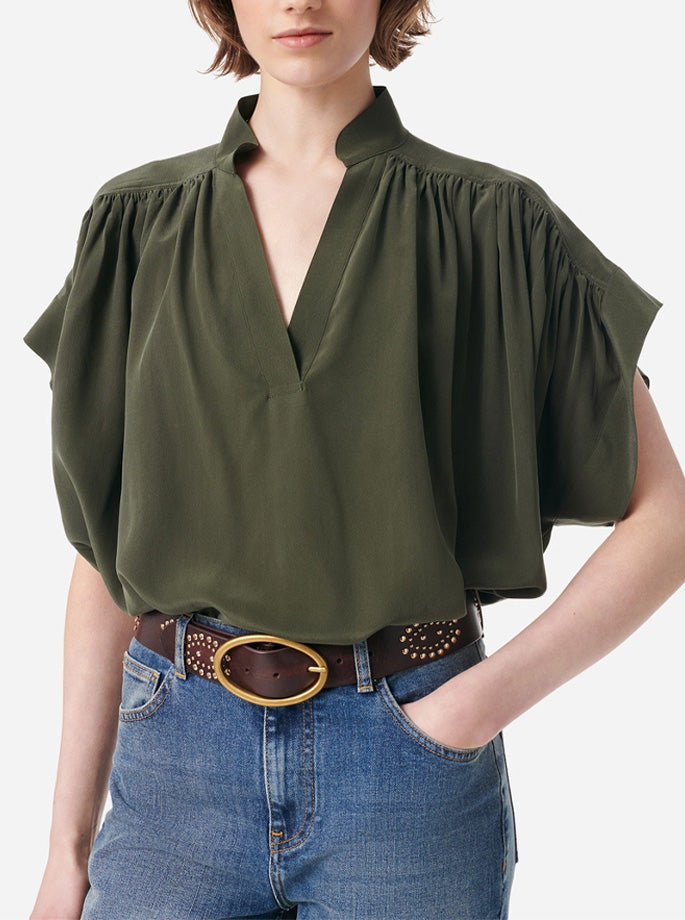 Vanessa Bruno - Cory Bluse Kaki