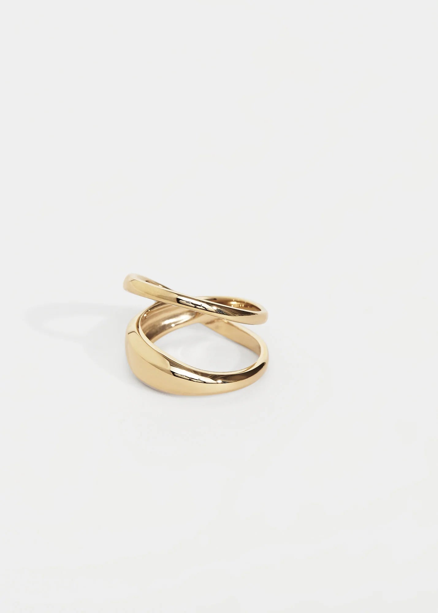 Trine Tuxen - Loop Ring forgyldt sterlingsølv