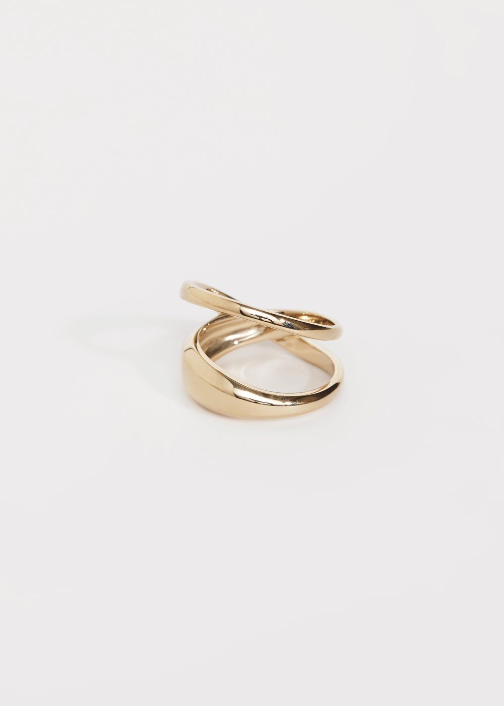 Trine Tuxen - Loop Ring forgyldt sterlingsølv