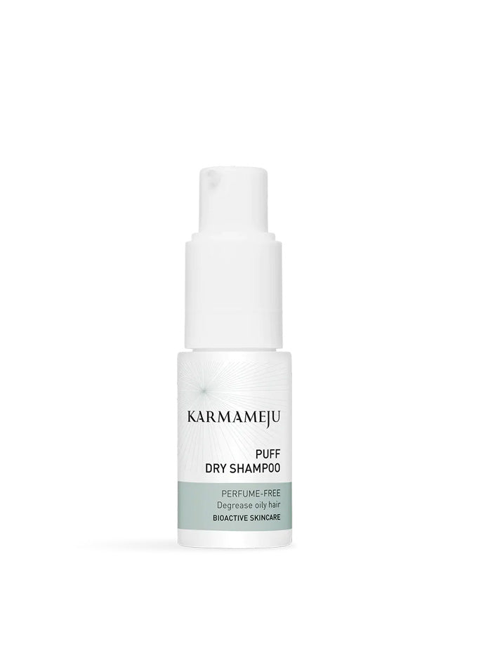 Karmameju - Puff Dry Shampoo 15mg - Parfumefri Tørshampoo - ES Webshop