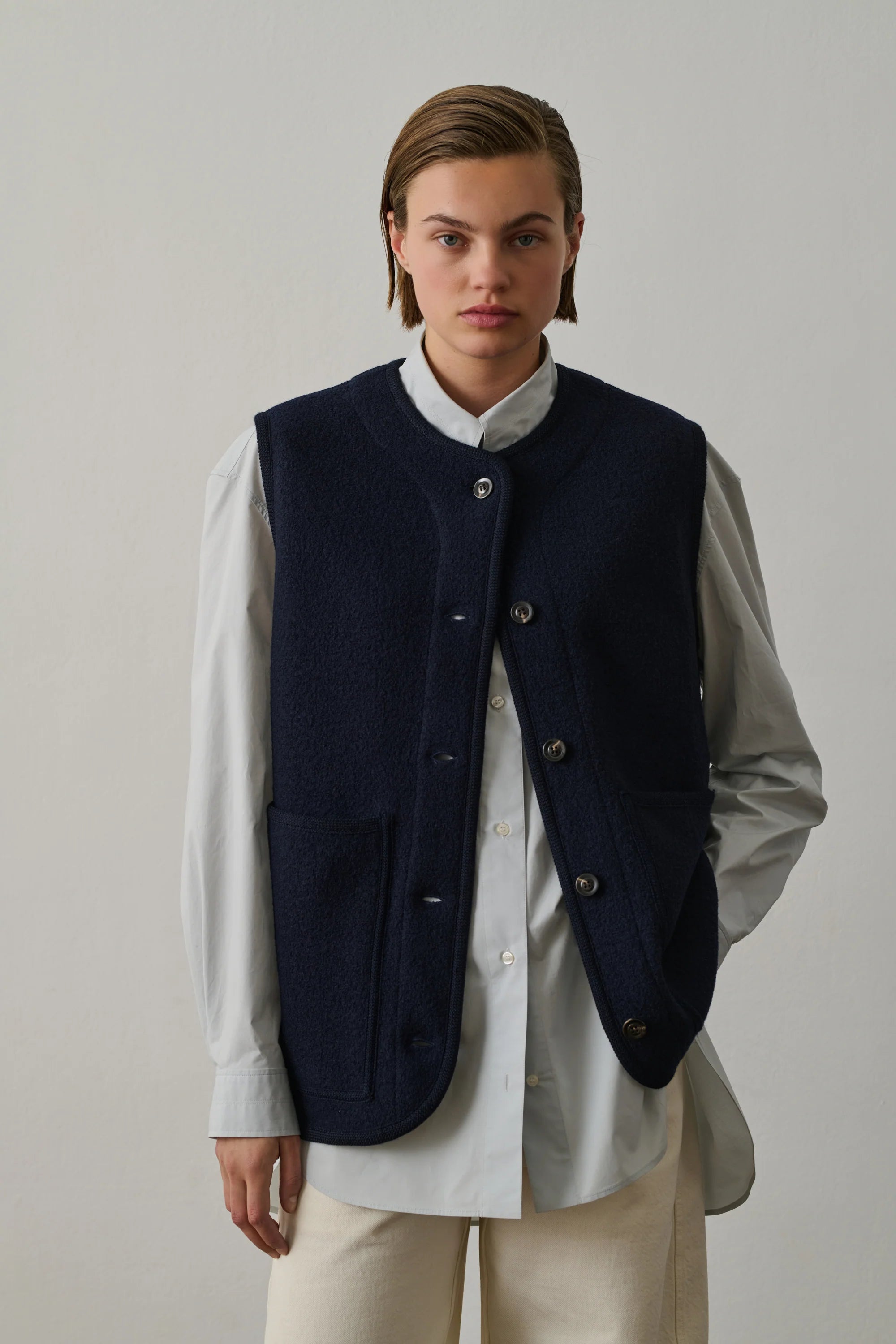 Soeur - Chicago Vest navy
