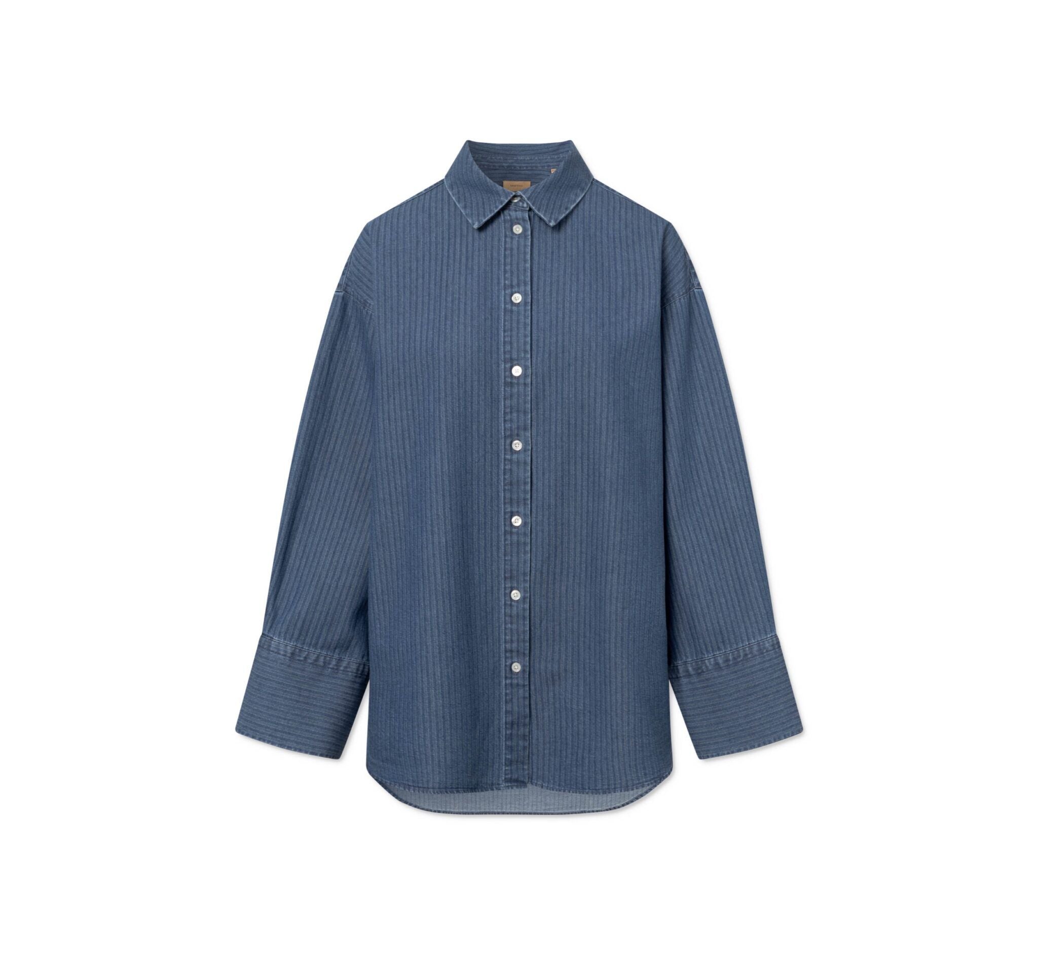 Rue De Tokyo - Sumiko Skjorte Striped Denim