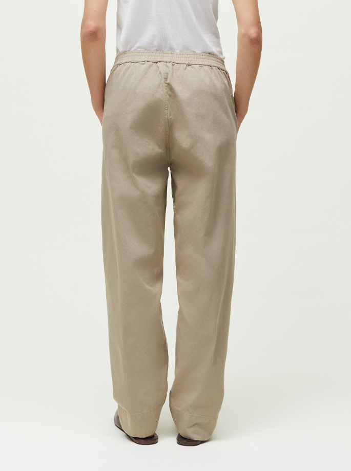 Aiayu - Coco Bukser Twill Light Vintage Army