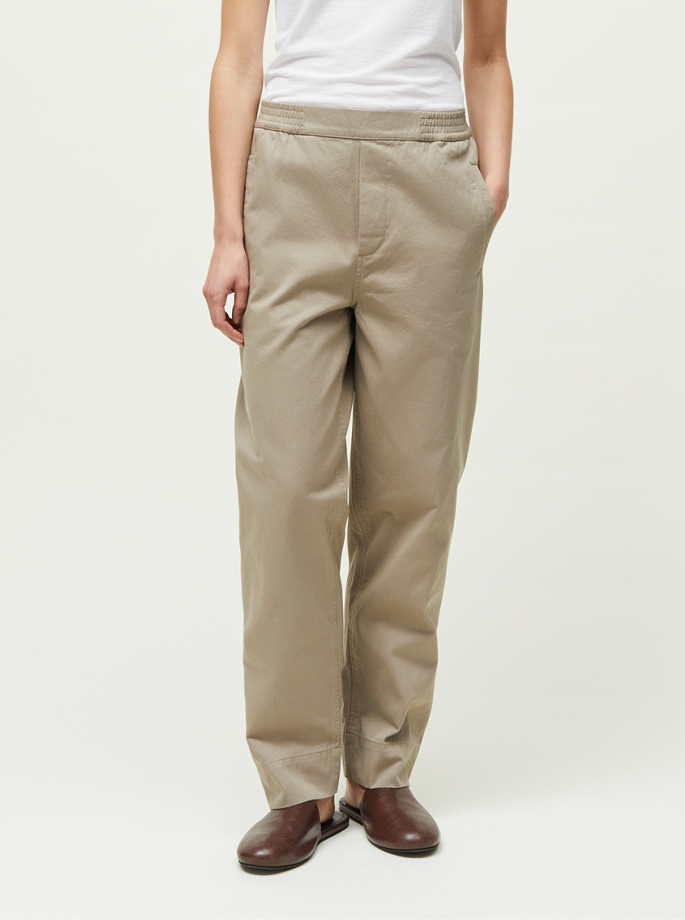 Aiayu - Coco Bukser Twill Light Vintage Army