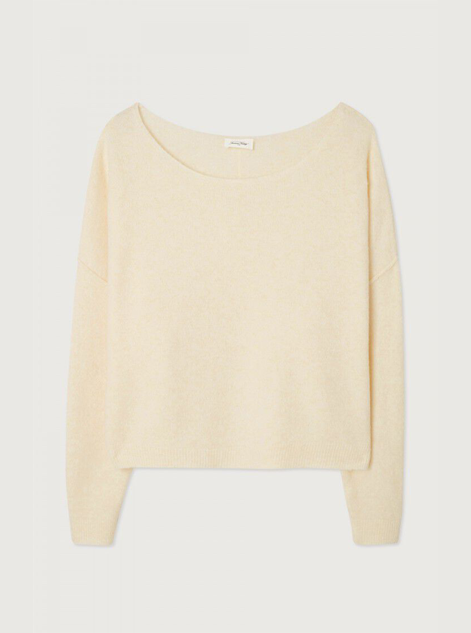 American Vintage - Damsville Bluse Pannacotta Melange