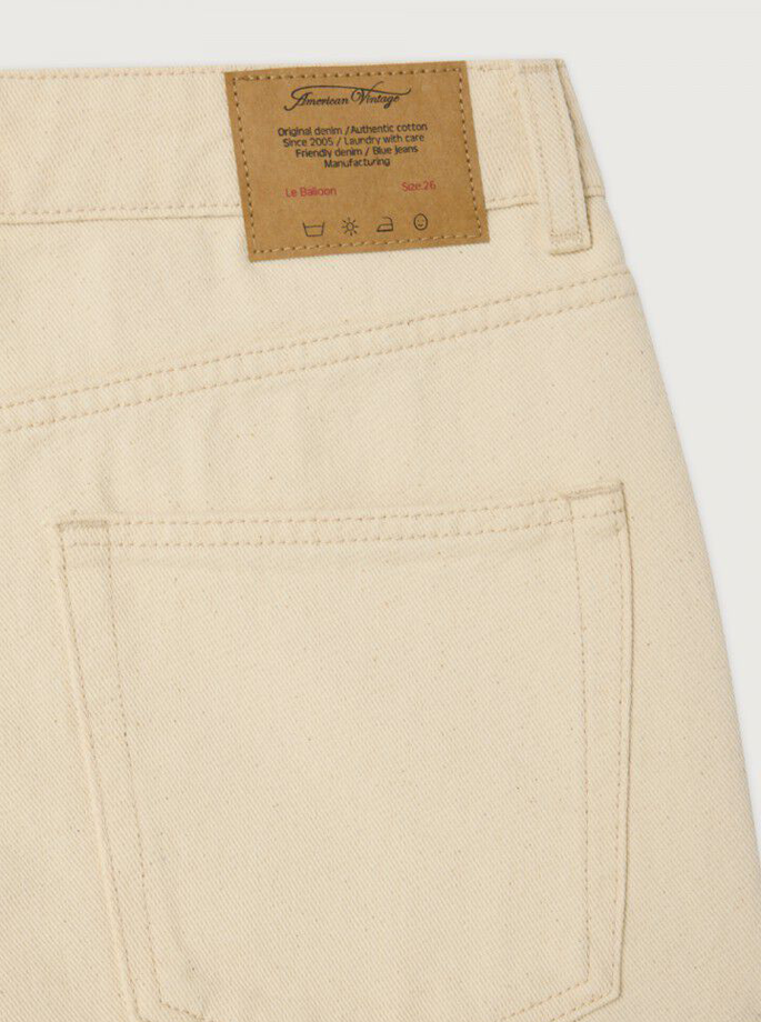 American vintage -  Bukser Ecru