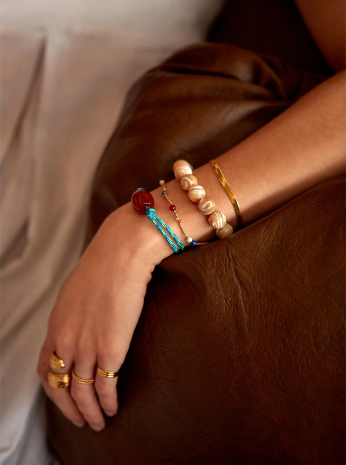 Anni Lu - Poolside Armbånd Lagoon