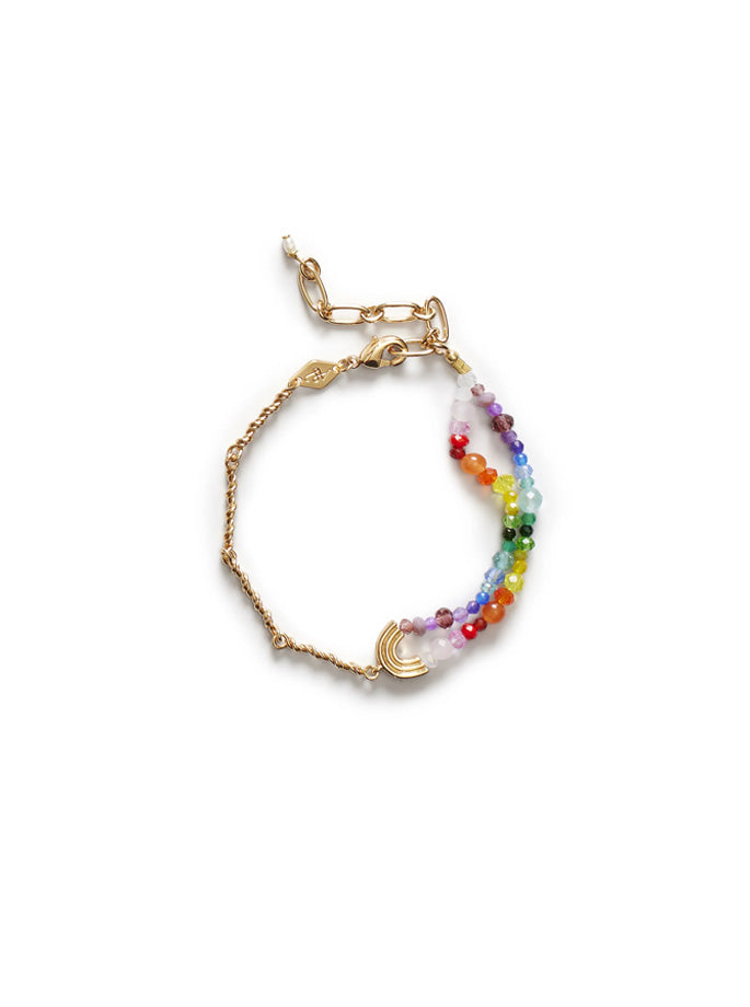 Anni Lu - Double Rainbow Bracelet Gold