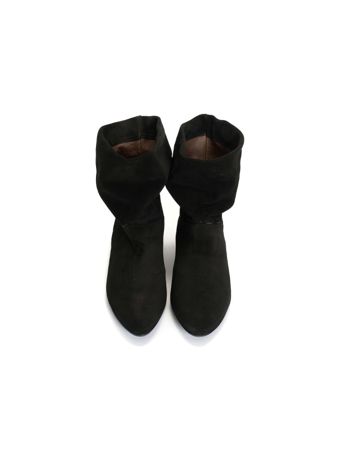 Anonymous - Jassi 20 Calf Suede & Sleek Leather Sort