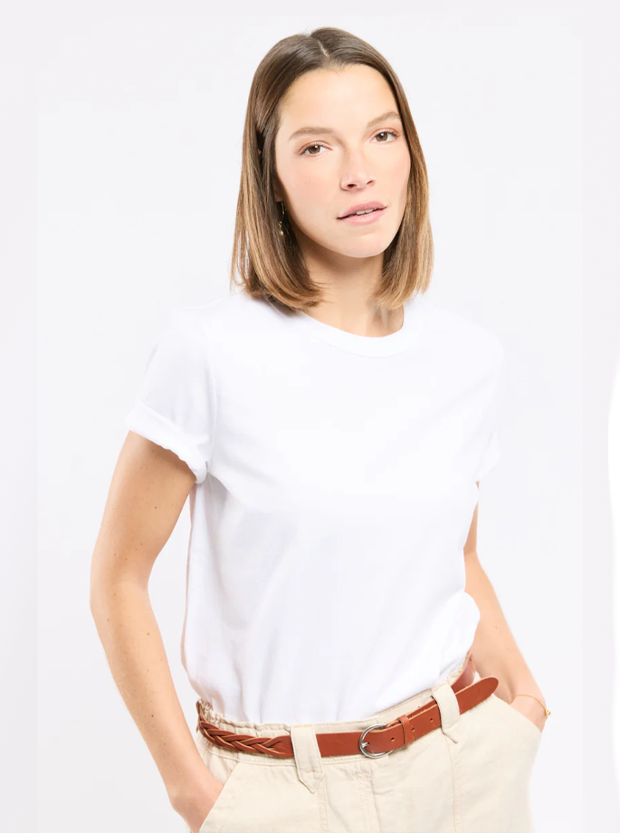 Armor Lux -  T-Shirt White