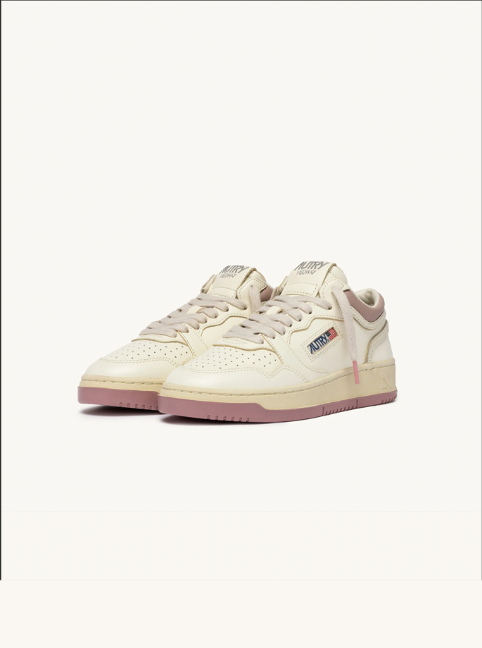 Autry - Med-Way Sneaker hvid med rosa