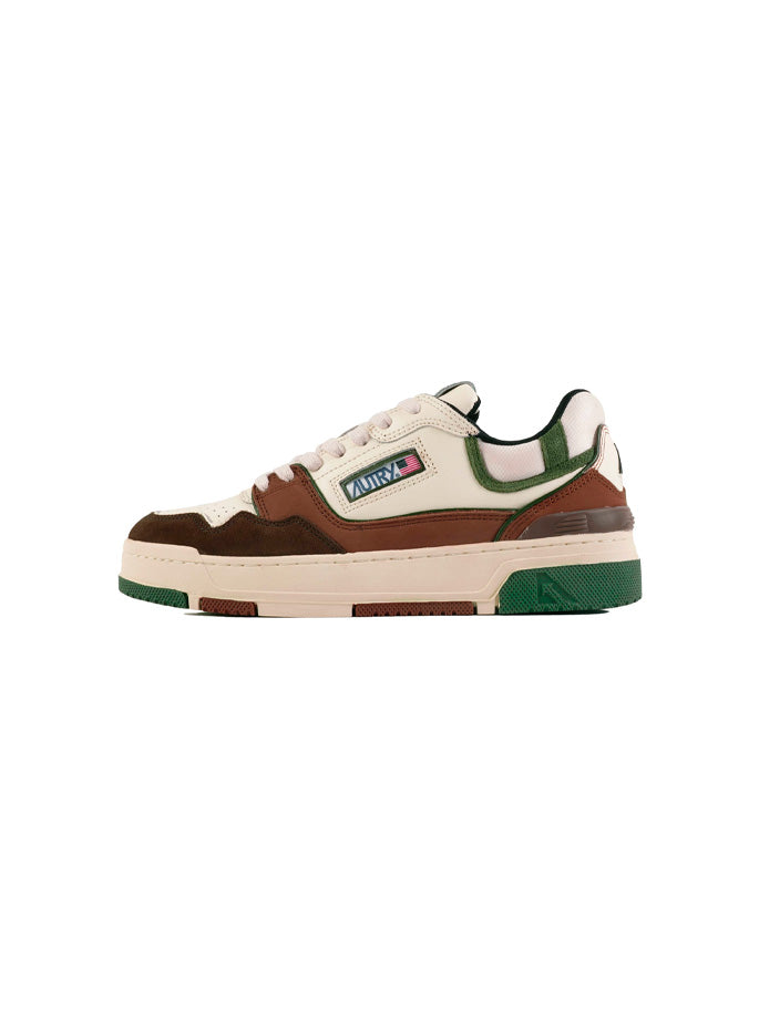 Autry Sneakers - CLC Low Sneakers Ebony/Military Green Suede