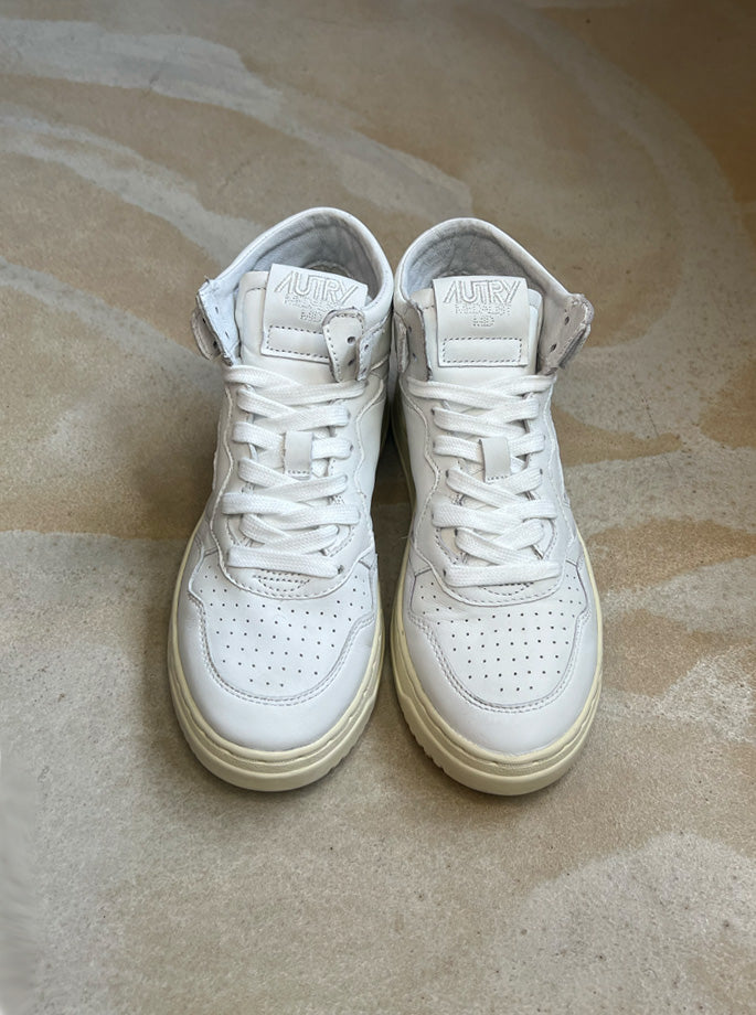 Autry Sneakers - Medalist Mid Sneakers Hvid