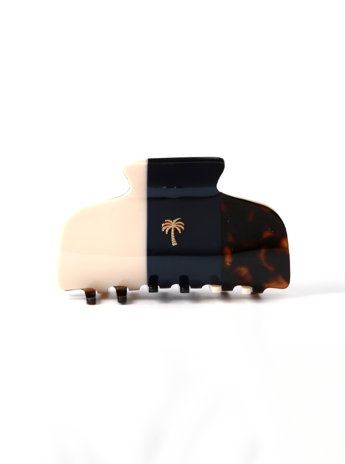 Fan Palm - Hårklemme Indigo Blaze