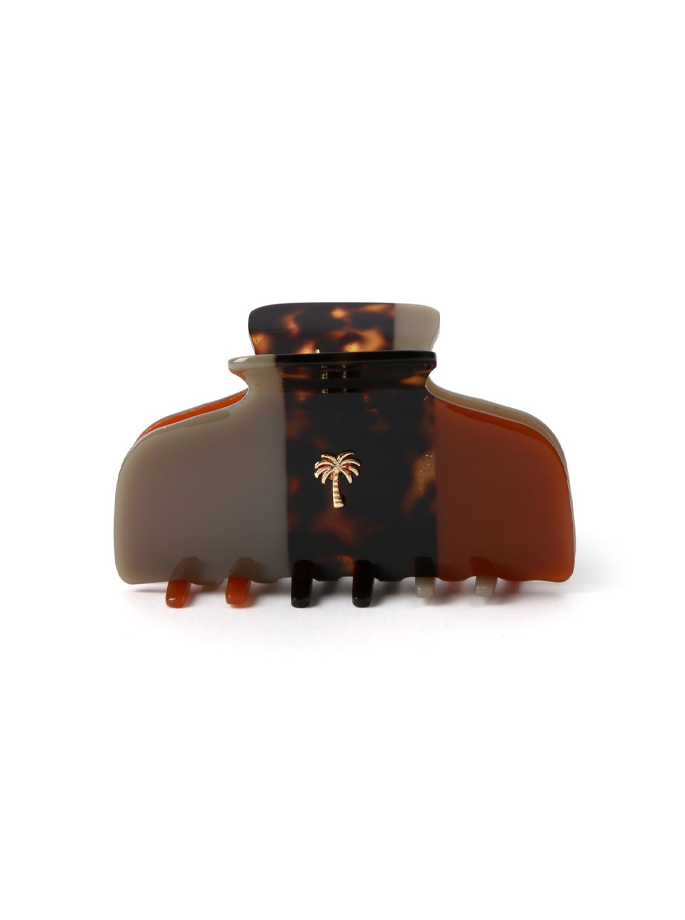 Fan Palm - Hårklemme Ombre Tortoise