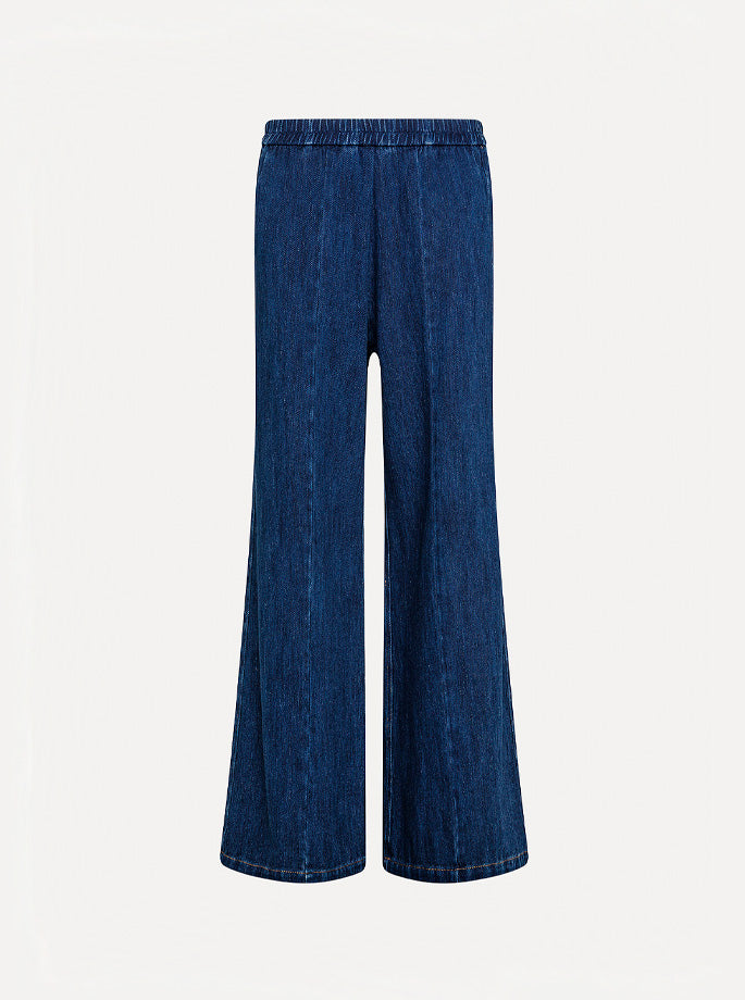 Forte Forte - My Pants Denim Cavalry Wide Leg Indigo