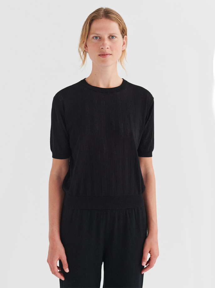 Fub - High Twist T-Shirt Sort