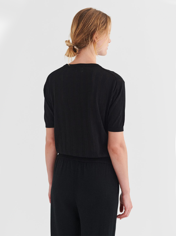 Fub - High Twist T-Shirt Sort