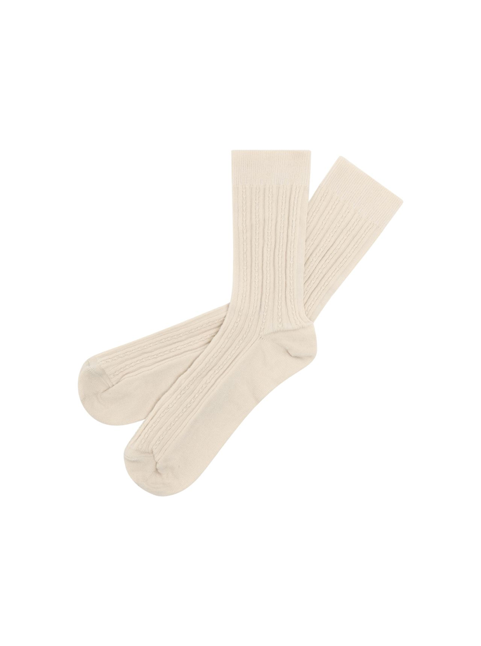 Fub -  Pointelle Socks Ecru