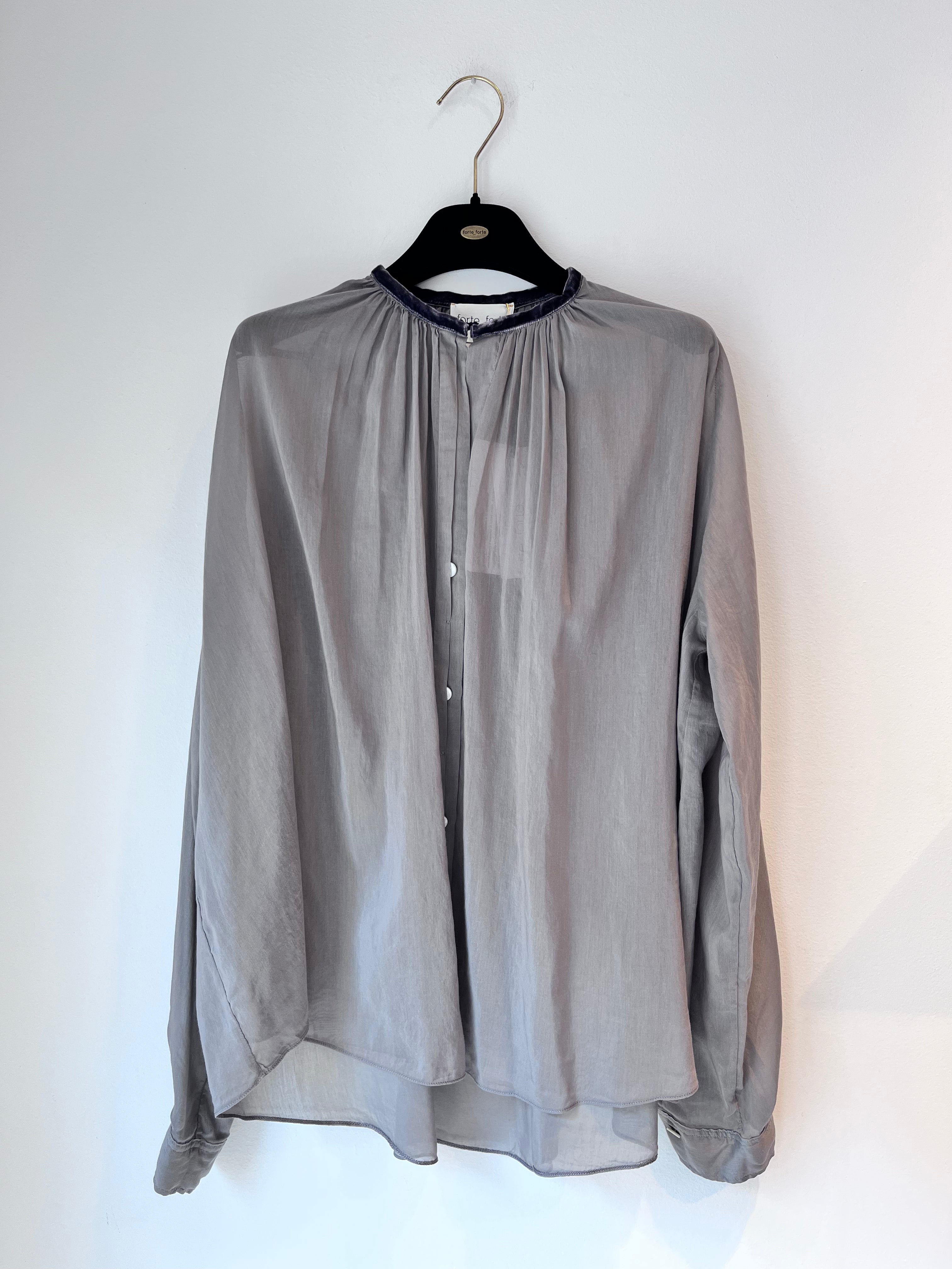 Forte Forte - My Shirt Voile Bohemian Stone