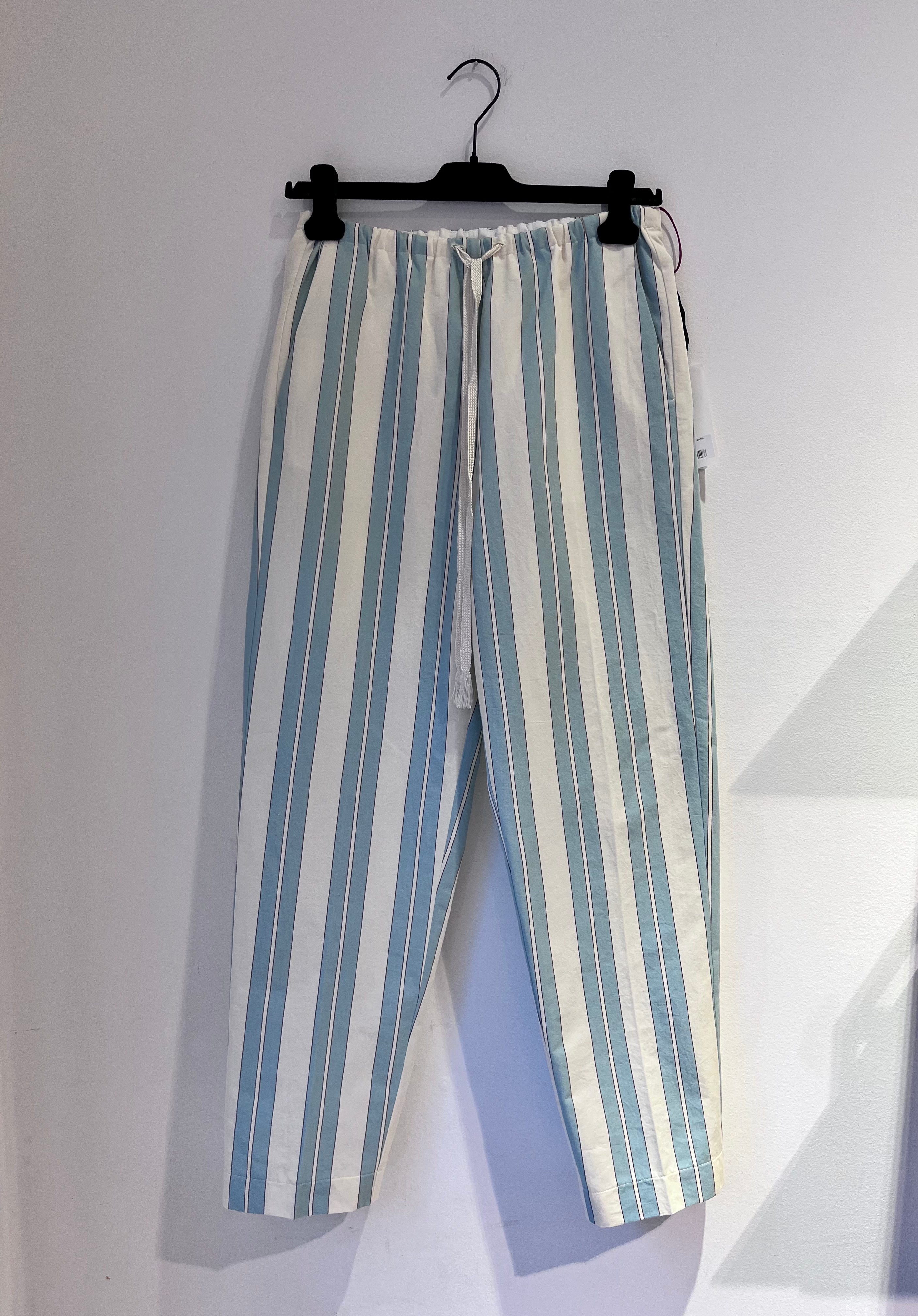 Forte Forte - My Pants 14820 Striped Plume