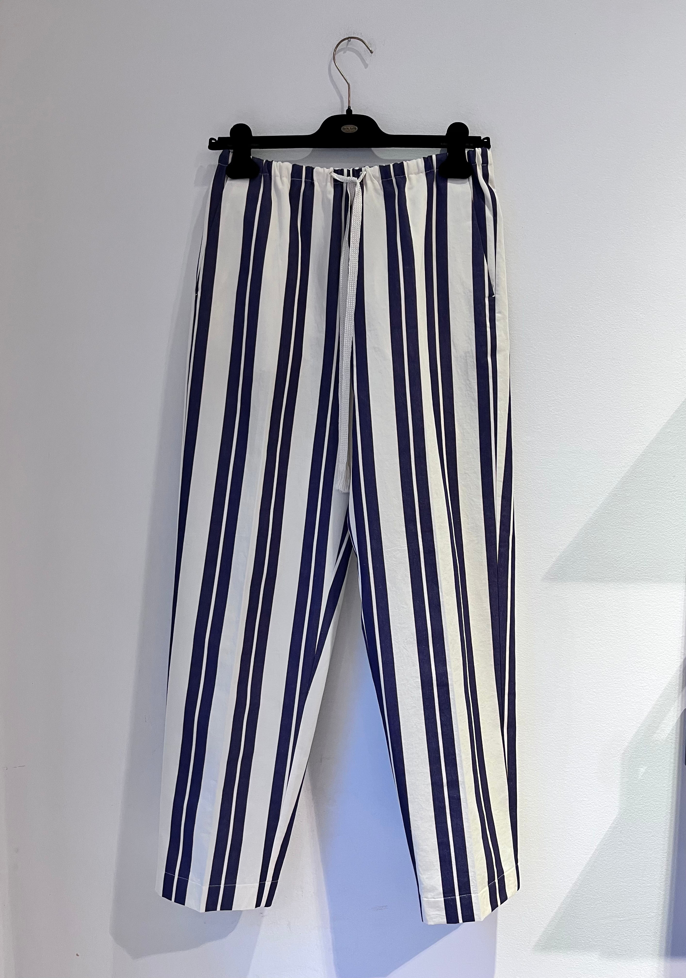 Forte Forte - My Pants 14820 Striped Blu