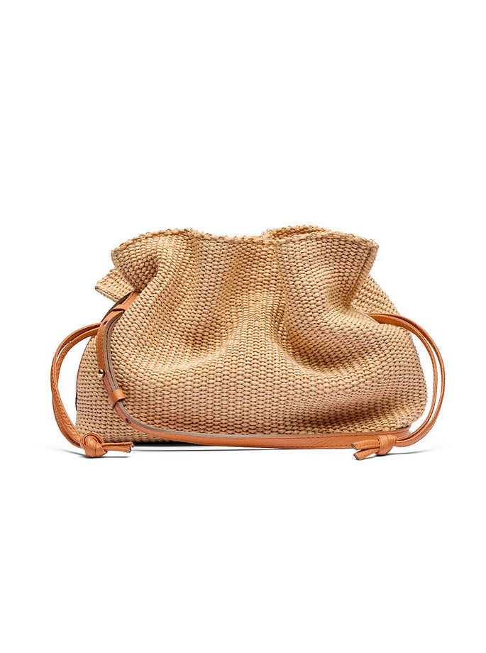 Infinito 2012 - Camilla Taske Raffia Large Brun