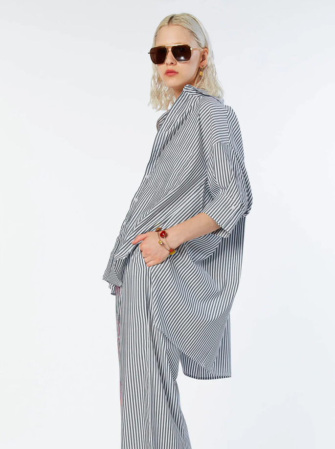 Phiili - Brest White/Grey Skjorte