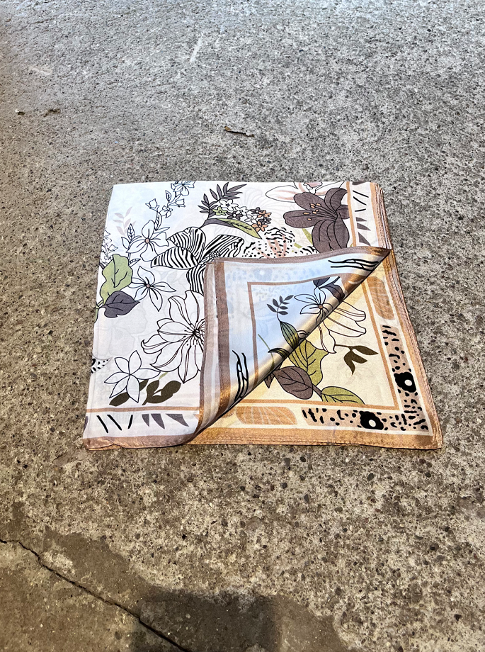 Plisse - Modeno Tørklæde Beige