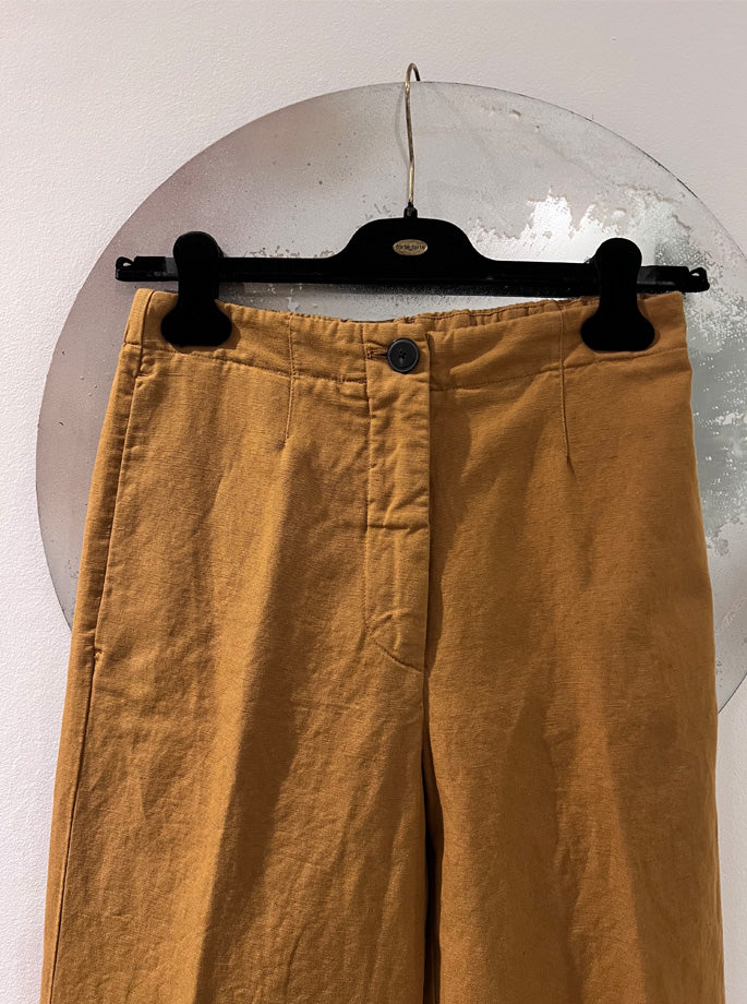 Pomandere - Bukser okkerfarvet