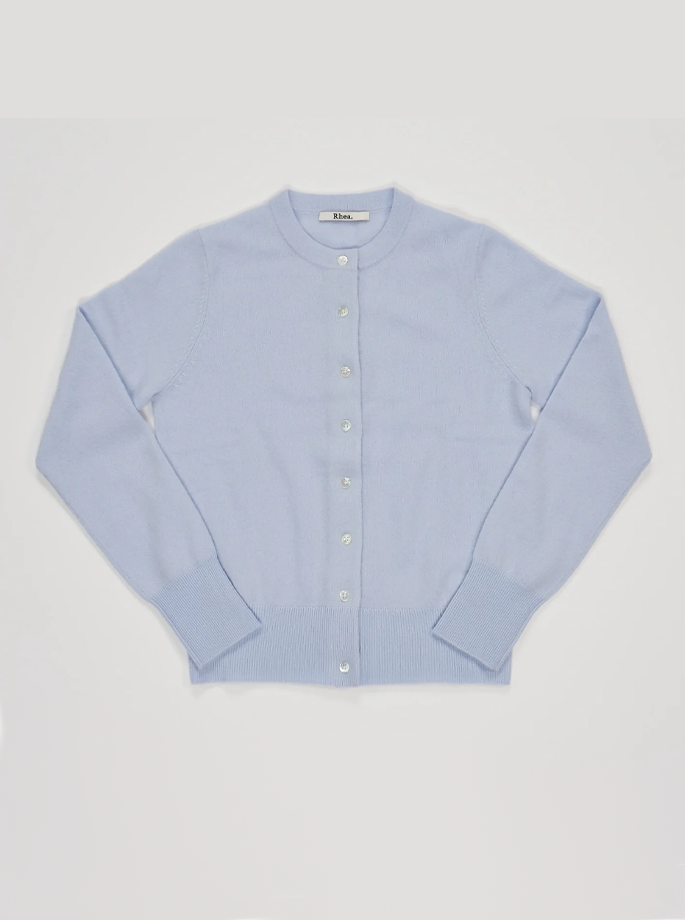 Rhea - 174 Cardigan Light Blue