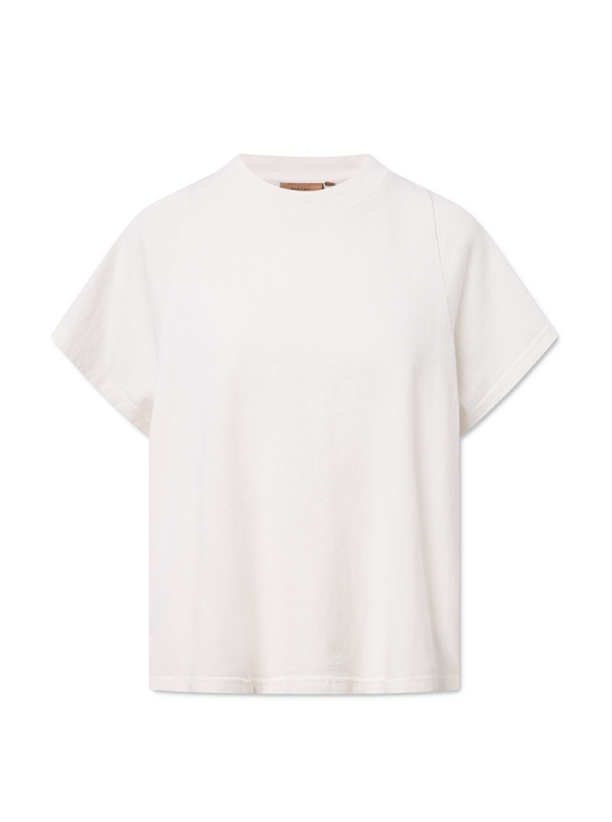 Rue De Tokyo - Teagan T-Shirt Parchment Hvid