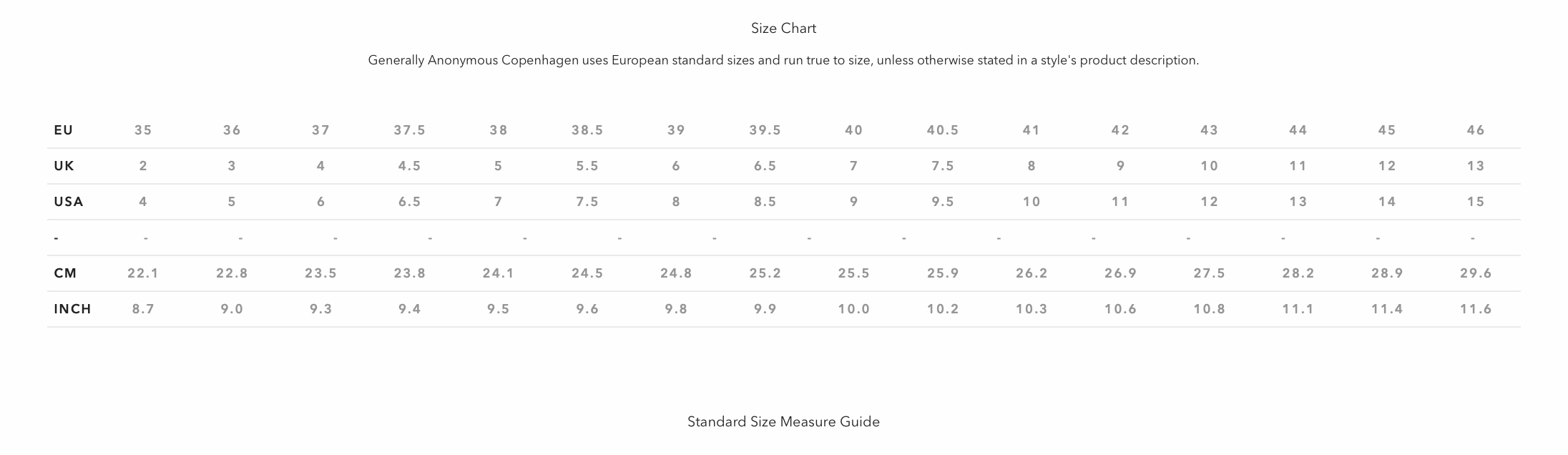 Anonymous - Trini Sko Sort Ruskind