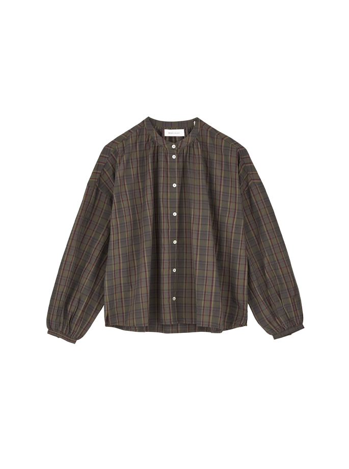 Skall - Cilla Skjorte Green/Red Check