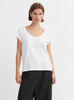 Skall Studio - Andy Wide Neck Tee Optic White