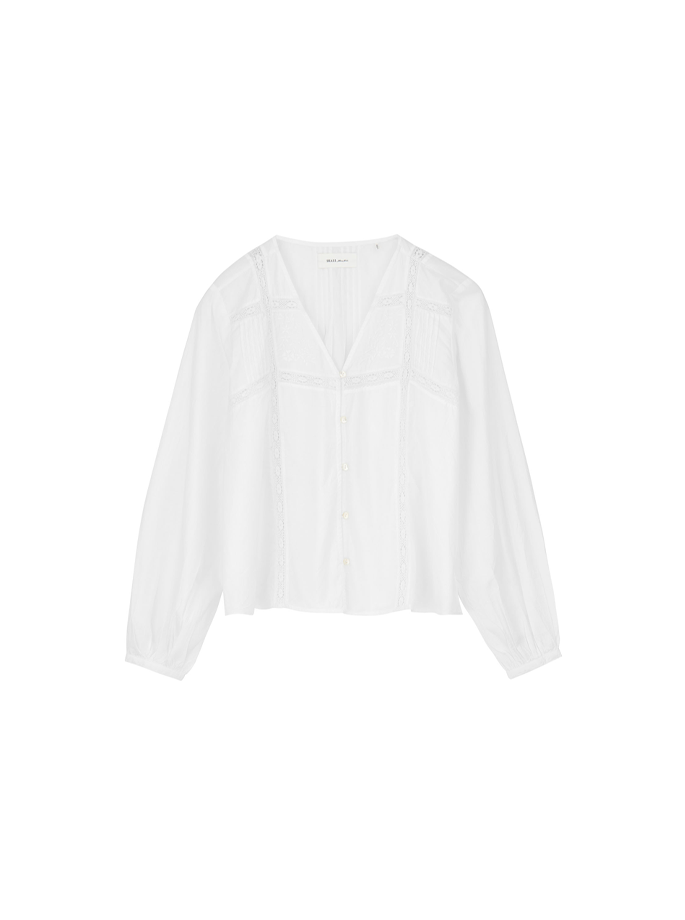 Skall Studio - Magnolia Blouse Optic White